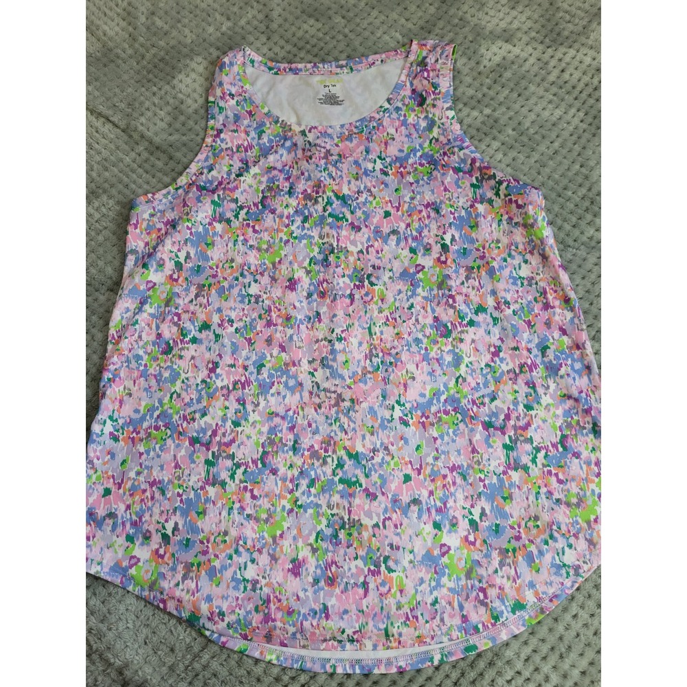 Euc Old Navy ditsy floral dry tank